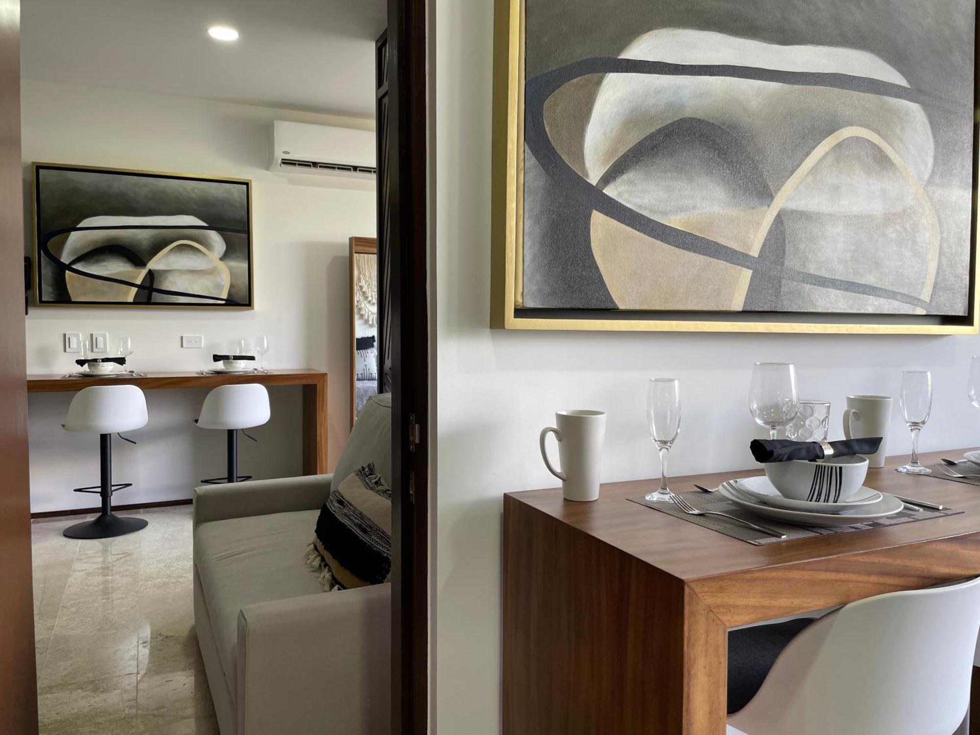 Luxurious Studio In Menesse Tulum Pool Gym Cinema By Yeah Rum bild